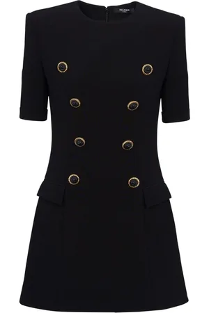 Balmain Tailored textured minidress