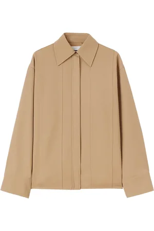 Jil Sander Pointed-collar wool shirt