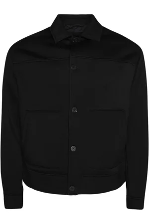 Neil Barrett M??lange jersey shirt jacket