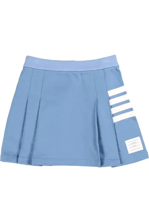 Thom Browne Stripe-detailing cotton skirt