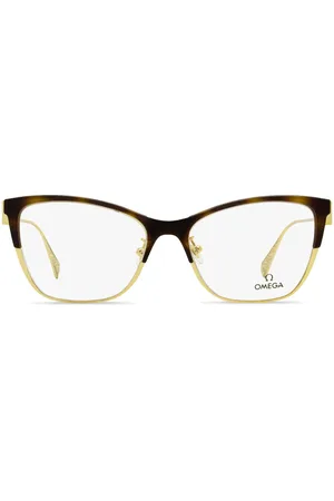 Omega Butterfly-frame glasses