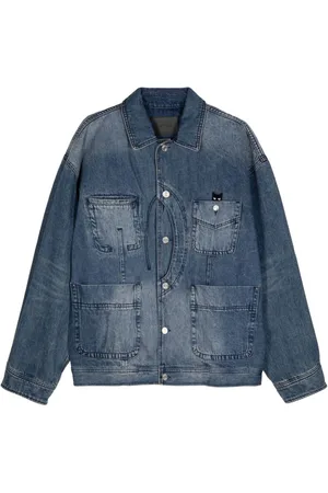 SONGZIO Panther Crescent denim jacket