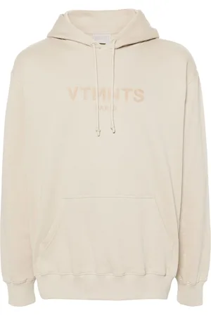 VTMNTS Logo-print cotton hoodie