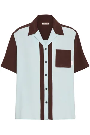 VALENTINO GARAVANI Panelled silk shirt