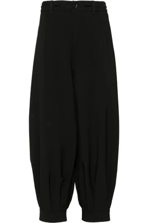 SONGZIO Button-fastening wide-leg trousers