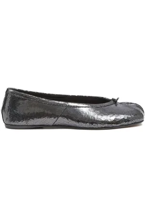 Maison Margiela Tabi leather ballerina shoes