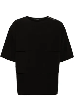 SONGZIO Layered drop-shoulder T-shirt