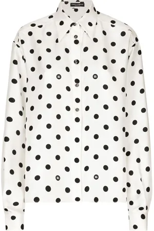 Dolce & Gabbana Polka-dot silk shirt