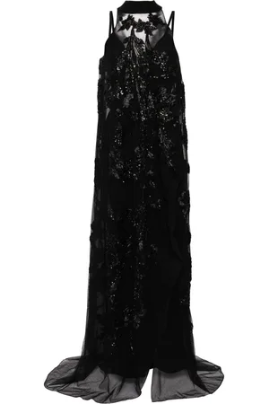 Saiid Kobeisy Jumpsuit with beaded maxi top