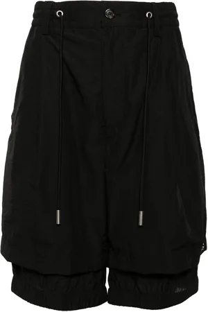 SONGZIO Layered cotton shorts
