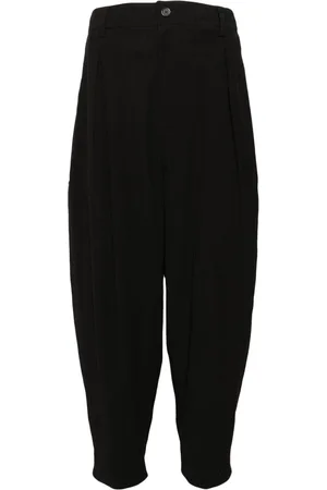 SONGZIO Pleated cotton trousers