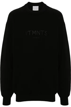 VTMNTS Logo-embroidered jumper