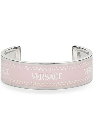 VERSACE 90s Logo cuff bracelet