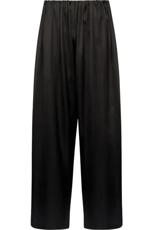 Maison Margiela Pleated high-waist trousers