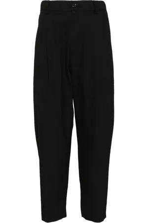 SONGZIO Drop-crotch tapered trousers
