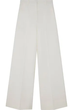 Stella McCartney High-rise flared wool trousers
