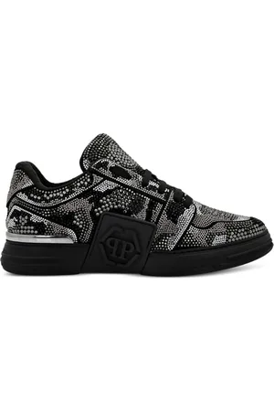 Philipp Plein Crystal Royal Street embossed-logo sneakers