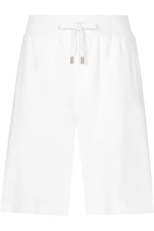 Dolce & Gabbana Logo-plaque cotton shorts