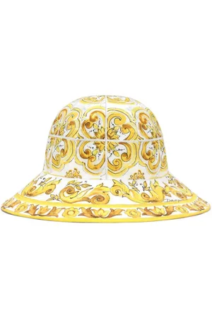 Dolce & Gabbana Majolica-print cotton cotton bucket hat