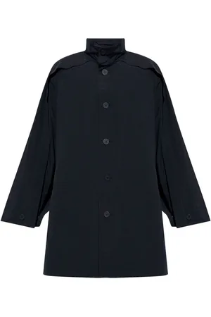 Issey Miyake Wing stand-collar mid-length coat