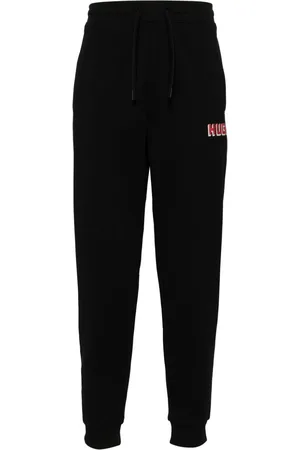 HUGO BOSS Logo-print cotton track pants