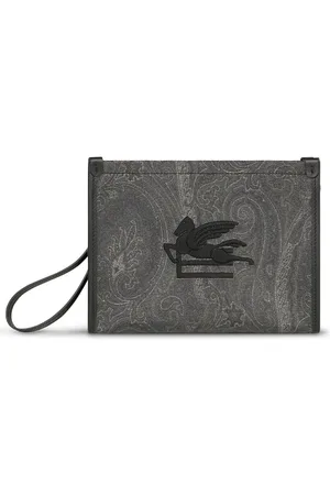 Etro Essential paisley-print clutch bag