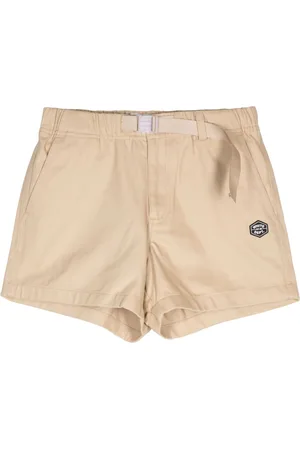 Chocoolate Belted cotton shorts