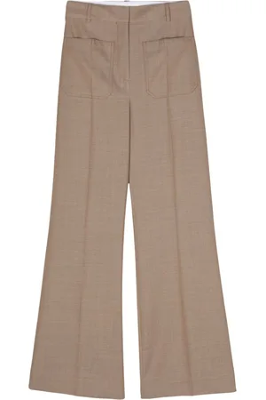 Victoria Beckham Alina high-waist flared trousers