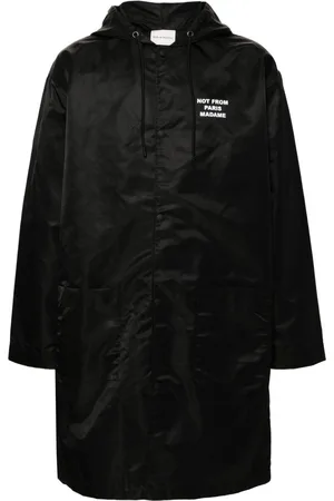 Drôle de Monsieur Press-stud hooded parka