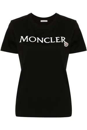 Moncler Embroidered-logo cotton T-shirt