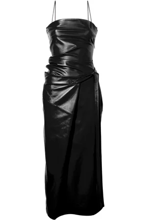 Proenza Schouler Delancy leather midi dress