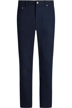 Etro Slim-cut jacquard jeans