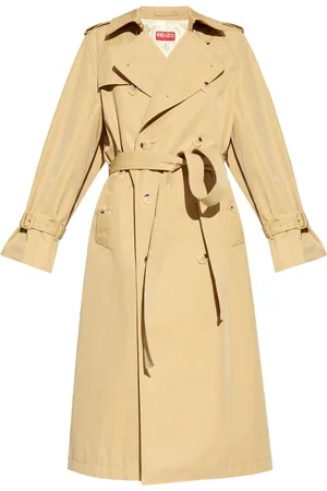 Kenzo Cut-out double-breasted trench coat