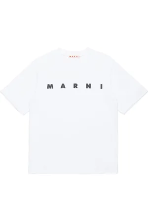 Marni Logo-print crew-neck T-shirt