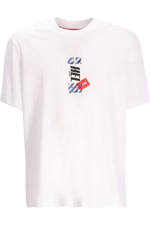 HUGO BOSS Logo-print cotton T-shirt