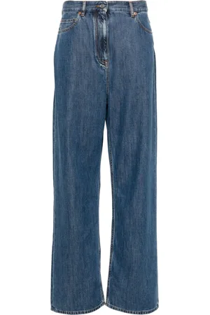 VALENTINO GARAVANI Logo-patch jeans