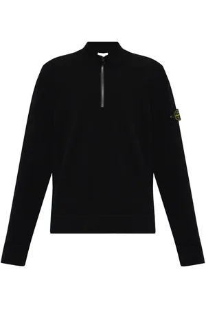 Stone Island Compass-motif wool sweatshirt