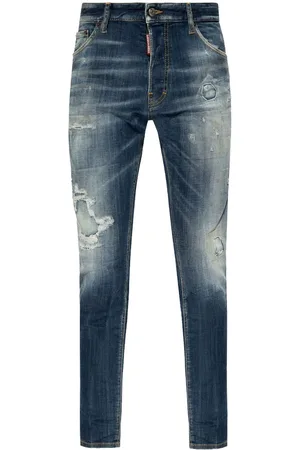 Dsquared2 Distressed slim-cut jeans