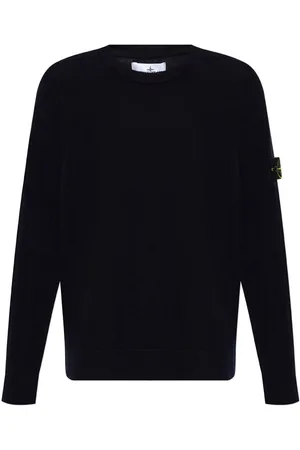 Stone Island Compass-motif wool sweatshirt