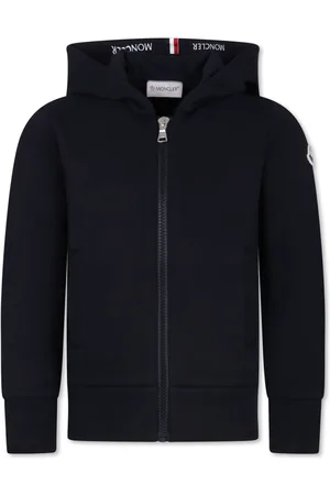 Moncler Logo-patch zip-fastening hoodie
