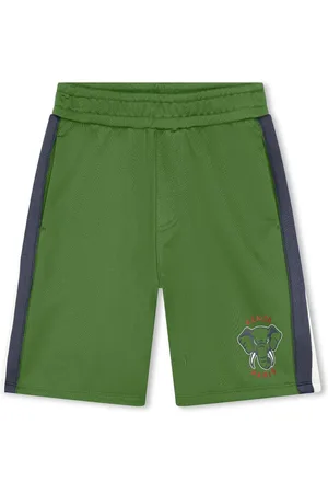 Kenzo Side-stripe bermuda shorts