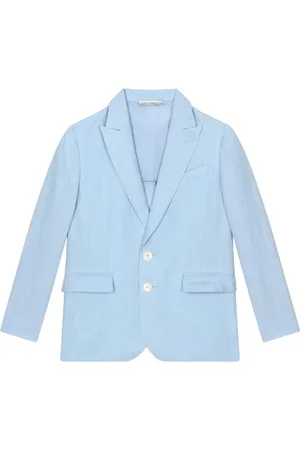 Dolce & Gabbana Single-breasted linen blazer
