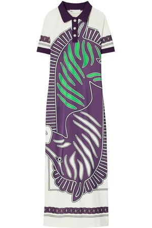 Tory Burch Mesh polo dress