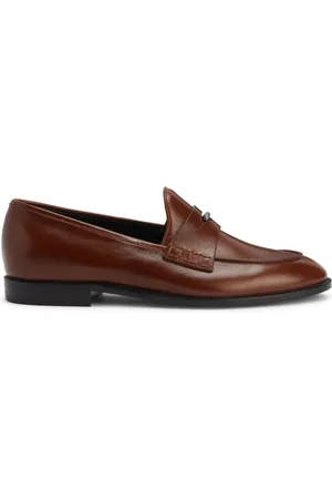 Giuseppe Zanotti Archiel penny-slot leather loafers