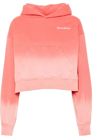 Sporty & Rich Seir logo-embroidered hoodie