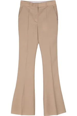 Sportmax High-waist flared trousers