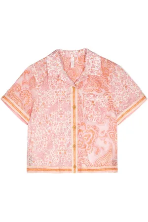 ZIMMERMANN Ottie paisley-print cotton shirt