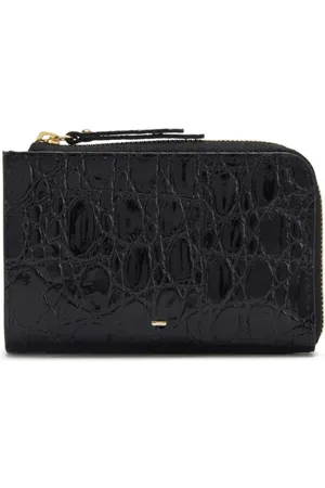 Giuseppe Zanotti Aurelio 2.0 crocodile-effect wallet