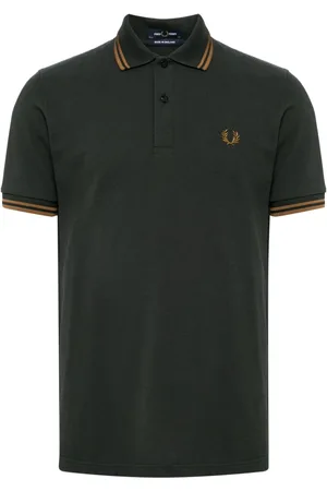 Fred Perry Logo-embroidered cotton polo shirt