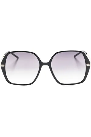 HUGO BOSS Square-frame gradient sunglasses